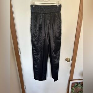 ONE+ONE size 11 Canada-USA black dress pants tuxedo style